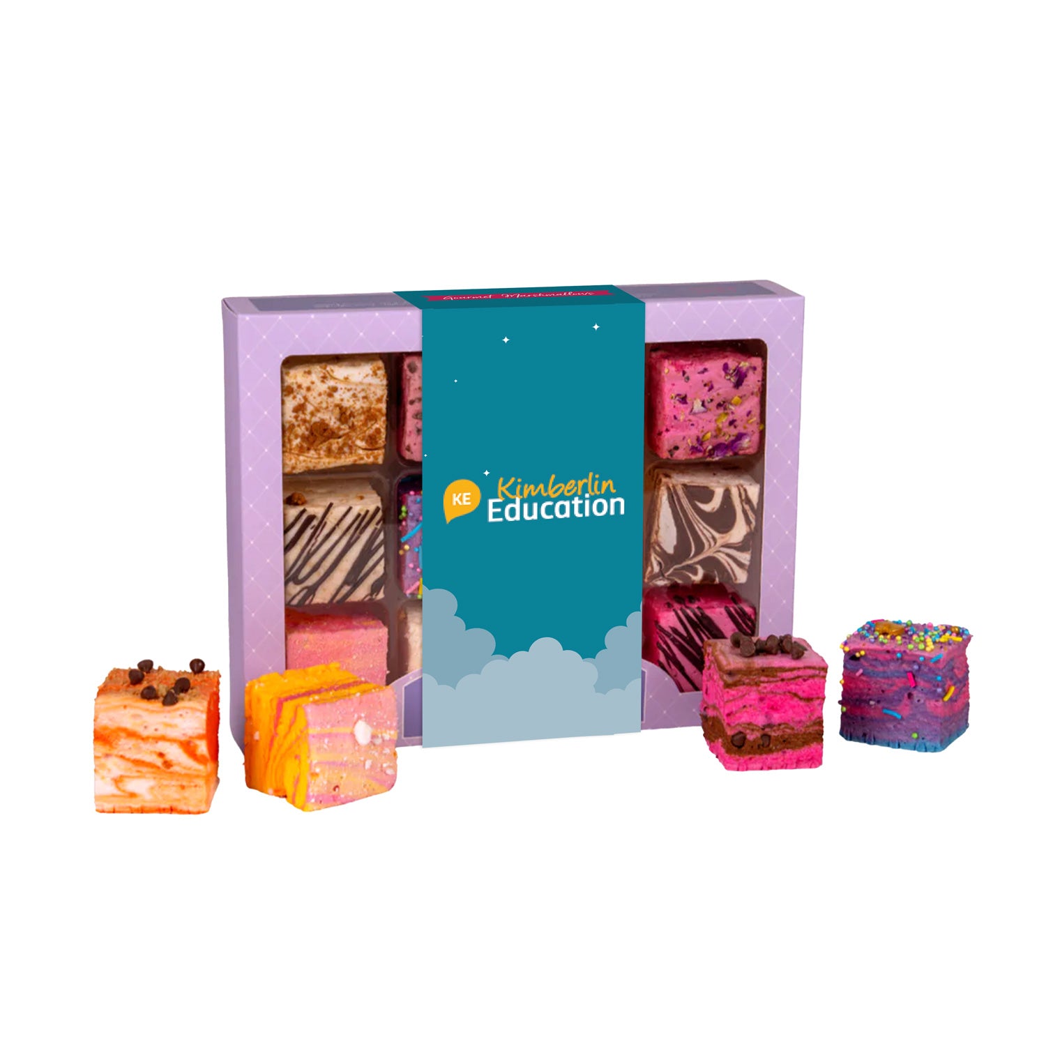 Corporate Branded 12 Pcs Marshmallow Box