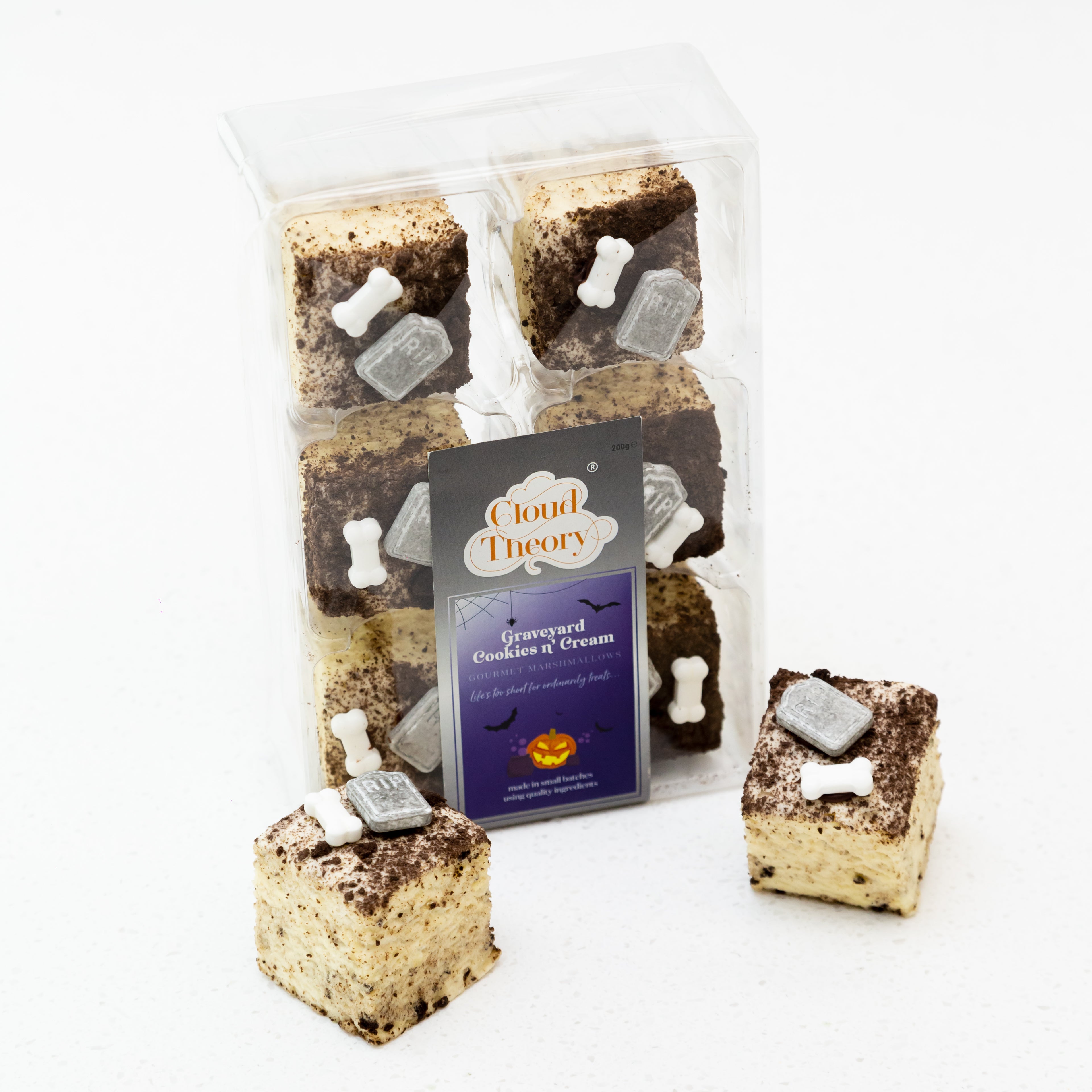 Graveyard Cookies n' Cream Gourmet Marshmallows (6 Pcs)