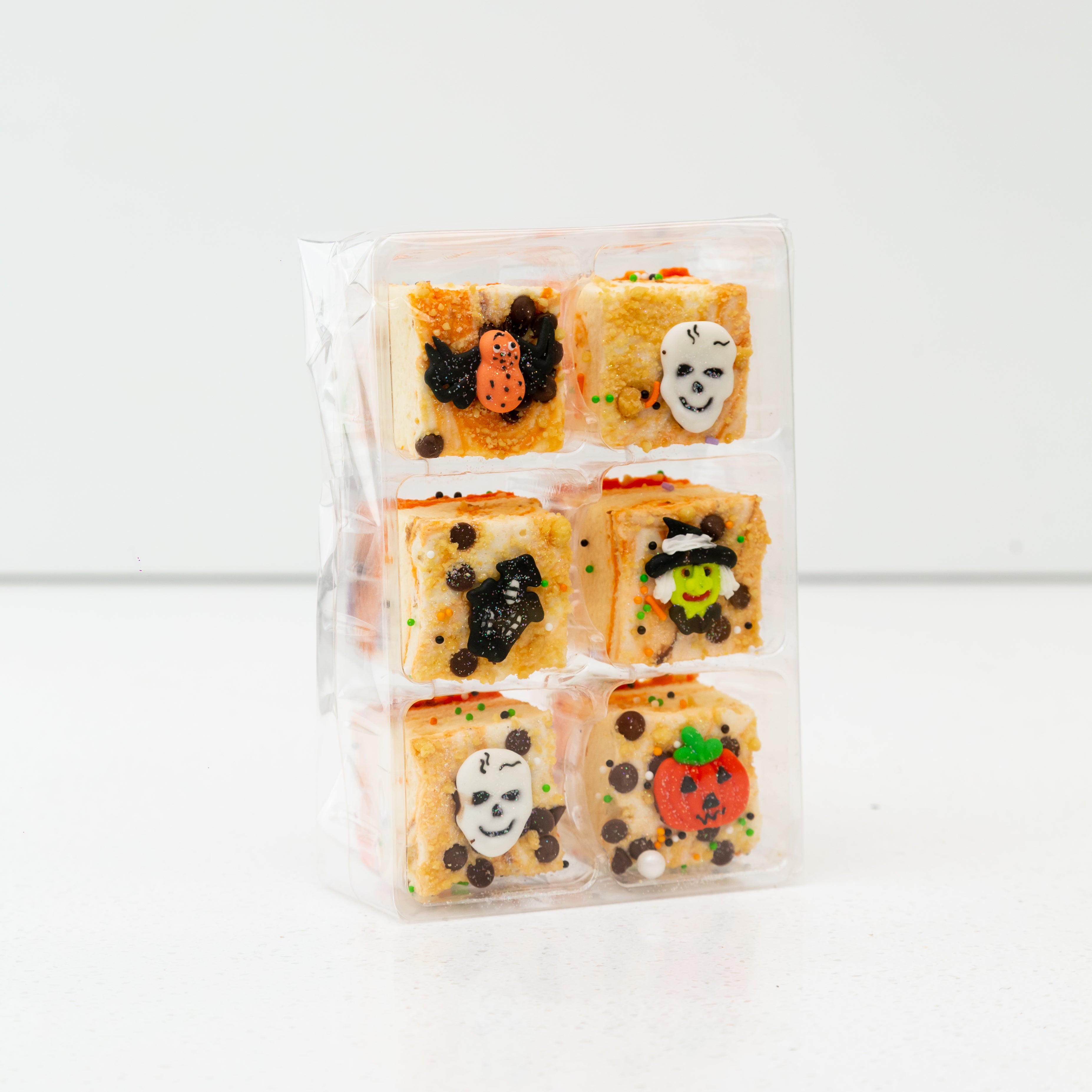 Festive Halloween Orange & Cream Biscuit Gourmet Marshmallows (6 Pcs)