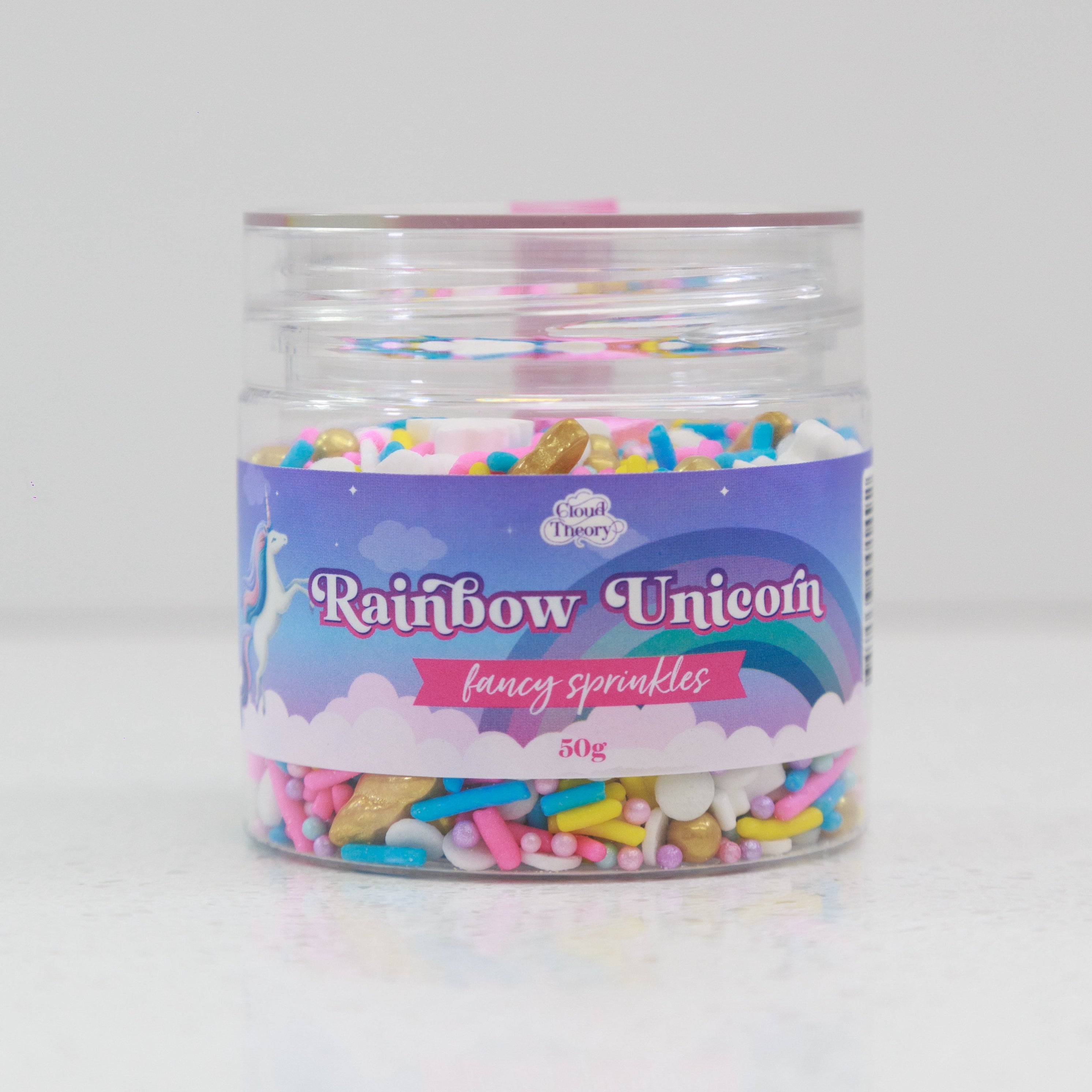 Rainbow Unicorn Sprinkles – 50g Jar 🌈✨